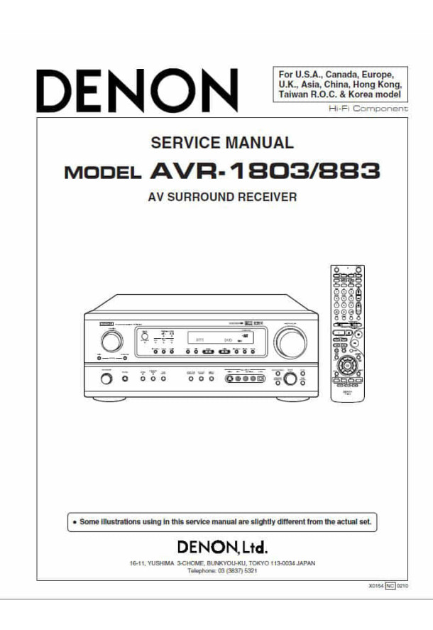 AVR-1803, AVR-883
